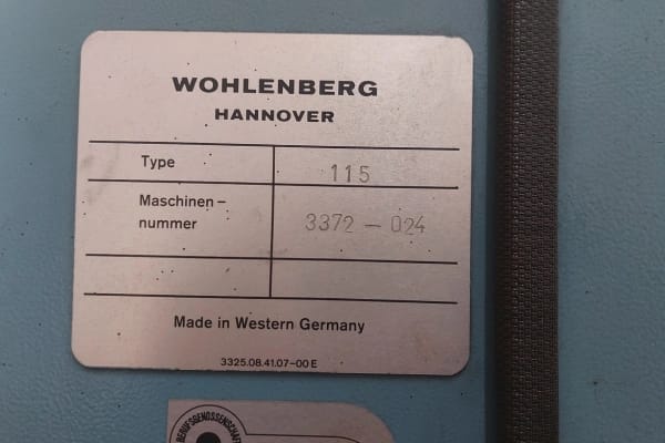 Wohlenberg 115 MCS-2 TV3
