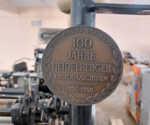 Heidelberg T Platen, 100 model Suppliers in Chennai