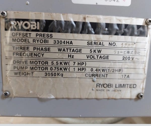 Offset Printing Machine Suppliers in Chennai