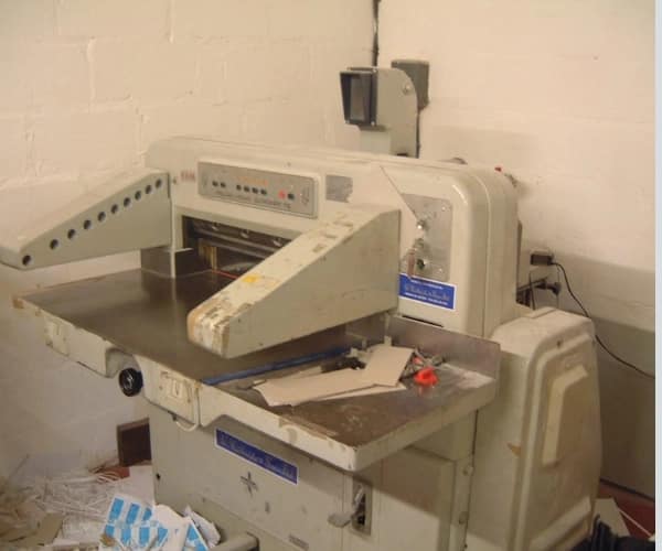 Used Paper Cutting Machine Suppliers in Chennai