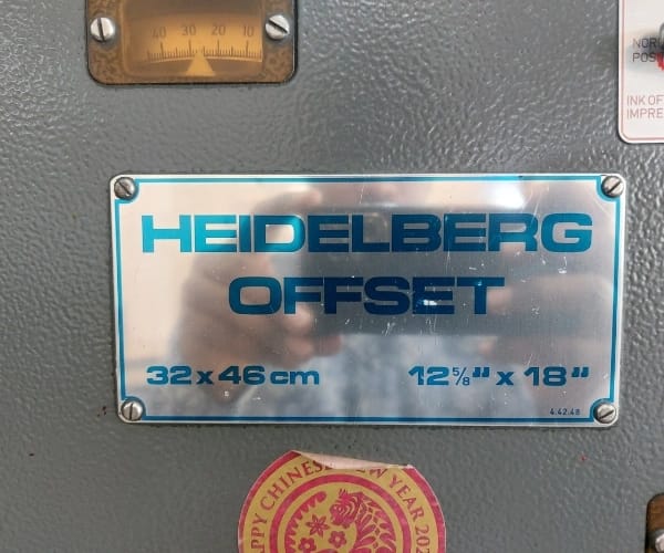 Used Letterpress Printing Machine Suppliers in Chennai